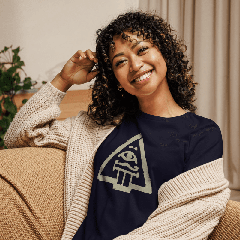 Buck Tooth Illuminati Women's Relaxed T-Shirt