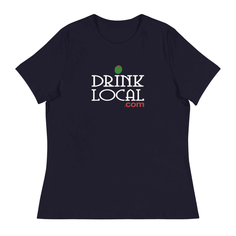 Drink Local Vintage Dodgeball Women's Relaxed T-Shirt
